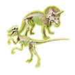 Afbeelding in Gallery Viewer laden, JW3 Triceratops en Velociraptor