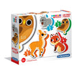 Afbeelding in Gallery Viewer laden, Forest Animals - 1x3 + 1x6 + 1x9 + 1x12 stukjes