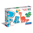 Afbeelding in Gallery Viewer laden, Dinosaurs - 1x3 + 1x6 + 1x9 + 1x12 stukjes