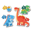 Afbeelding in Gallery Viewer laden, Dinosaurs - 1x3 + 1x6 + 1x9 + 1x12 stukjes