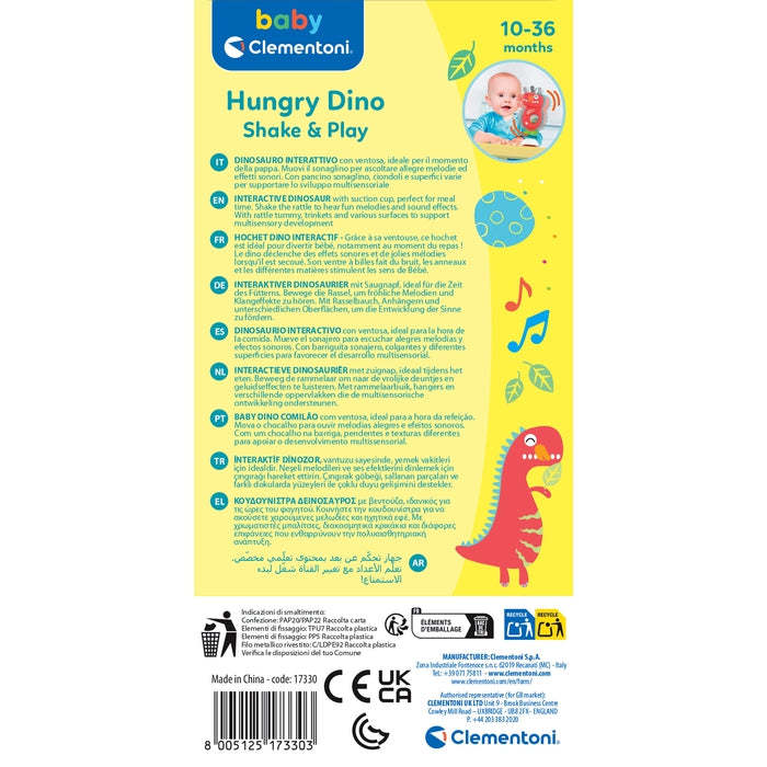 Interactieve Rammelaar - Dino