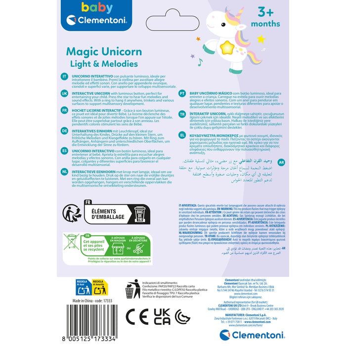 Interactieve Rammelaar - Eenhoorn