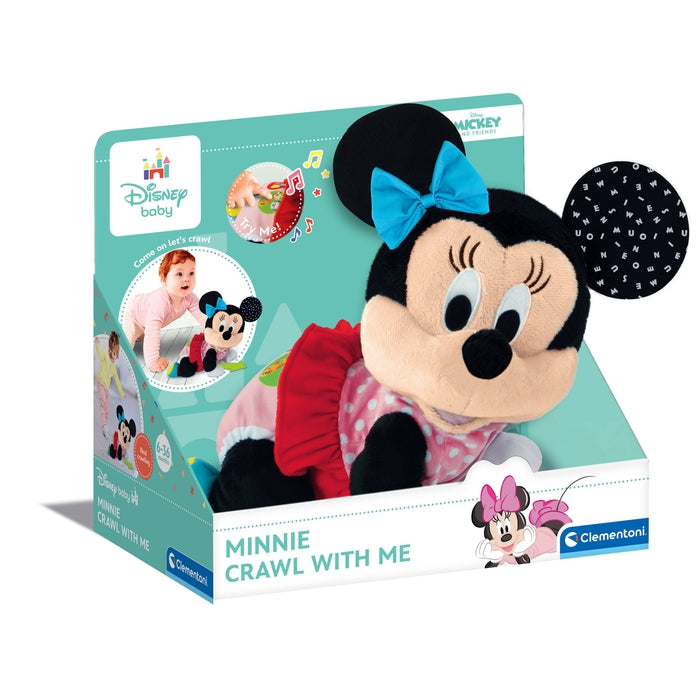 Baby Minnie die kruipt