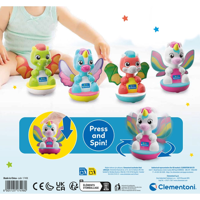 Spin & Dream - Unicorn and Dino