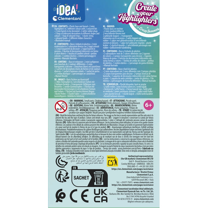 Create your Highlighters: Summer