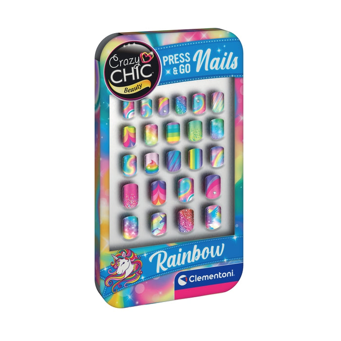 Press & Go Nails: Rainbow