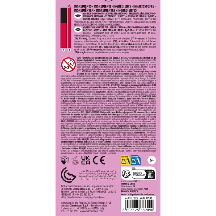 Lipgloss & Pencil: Party Queen