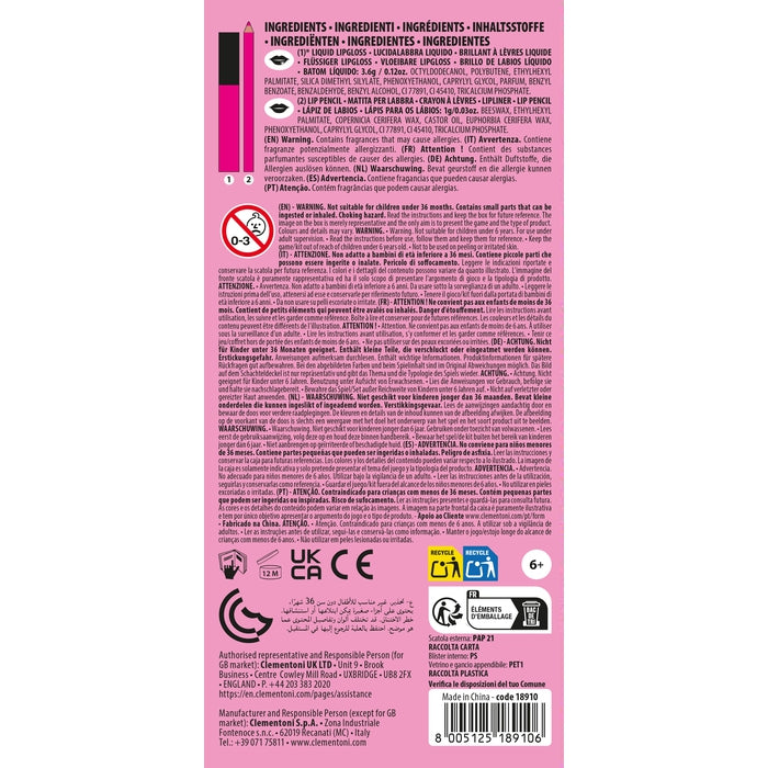 Lipgloss & Pencil: Pink Power