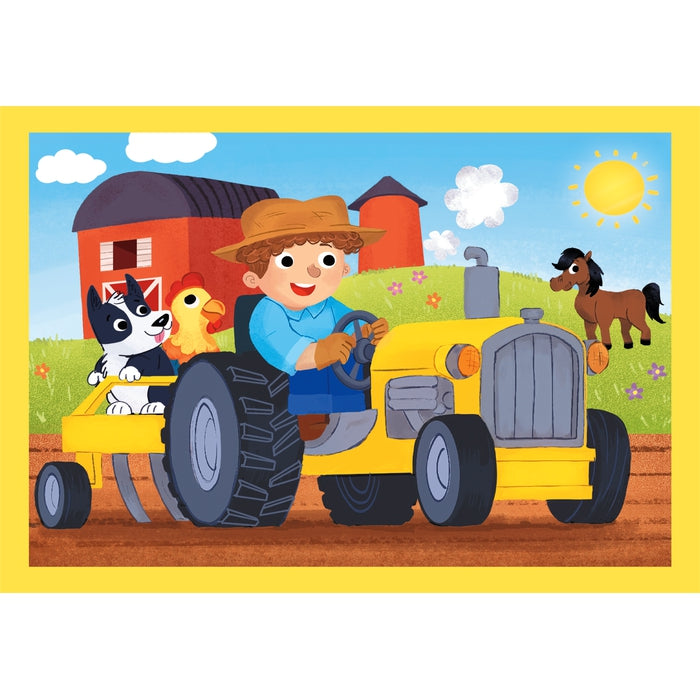 Busy At Work - 1x12 + 1x16 + 1x20 + 1x24 stukjes