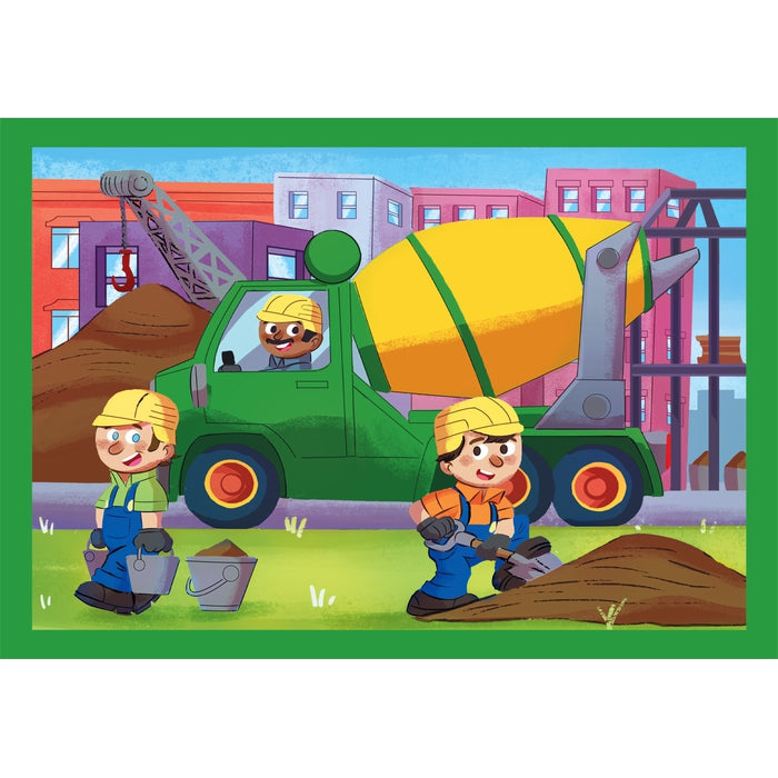 Busy At Work - 1x12 + 1x16 + 1x20 + 1x24 stukjes