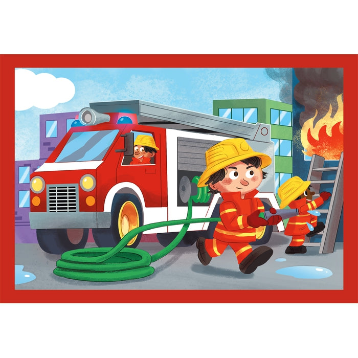 Busy At Work - 1x12 + 1x16 + 1x20 + 1x24 stukjes