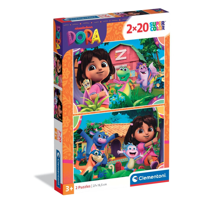 Dora The Explorer - 2x20 stukjes