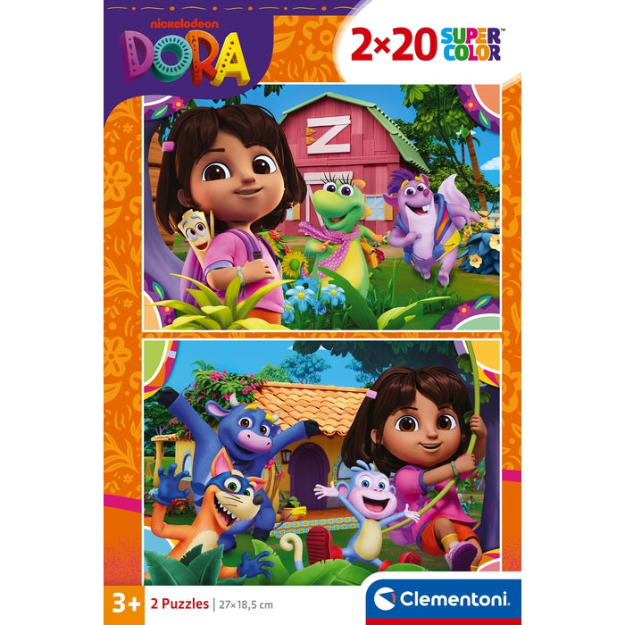 Dora The Explorer - 2x20 stukjes