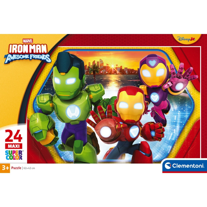 Iron Man And His Awesome Friends - 24 stukjes