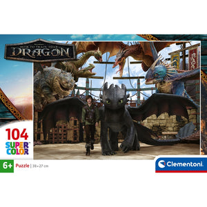 How to Train Your Dragon - 104 stukjes