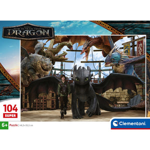 How to Train Your Dragon - 104 stukjes