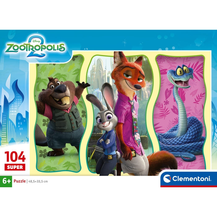 Zootropolis 2 - 104 stukjes