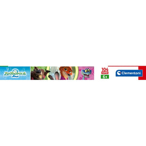 Zootropolis 2 - 104 stukjes