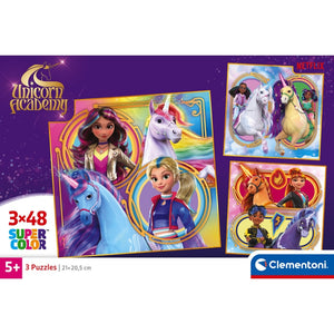 Unicorn Academy - 3x48 stukjes