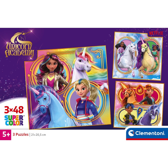 Unicorn Academy - 3x48 stukjes