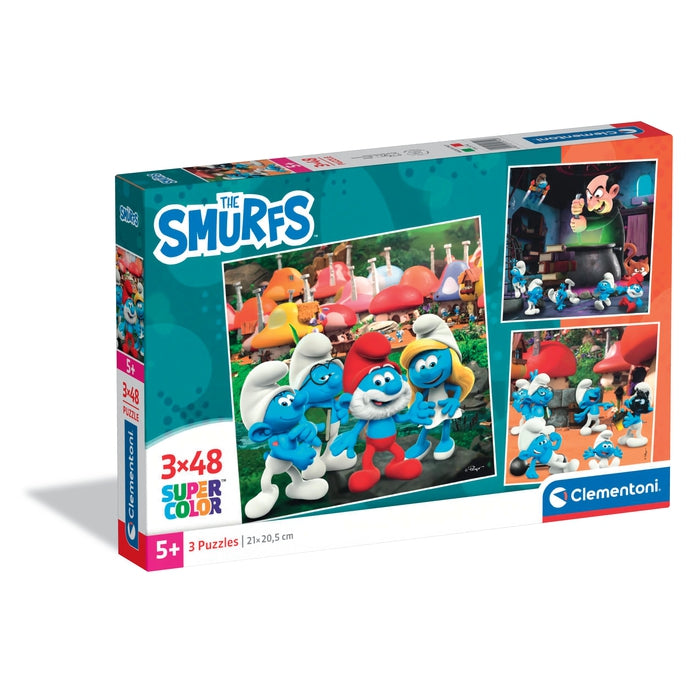 Smurfs - 3x48 stukjes