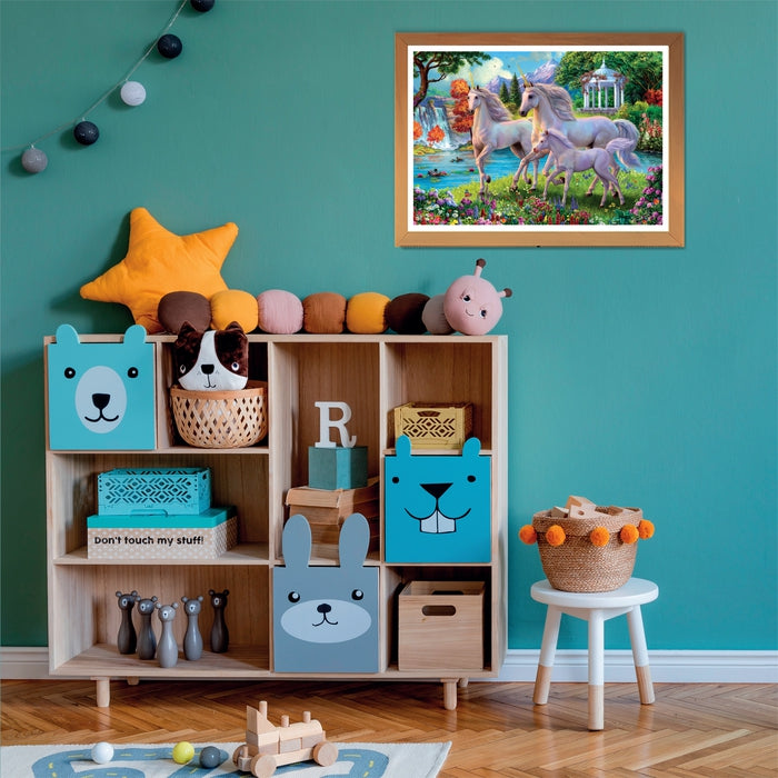 Unicorns At The Waterfall - 180 stukjes