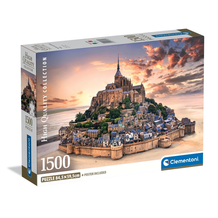 The Mont Saint - Michel Rising - 1500 stukjes