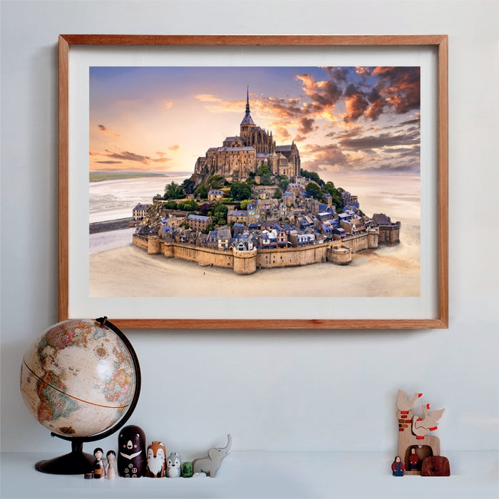The Mont Saint - Michel Rising - 1500 stukjes