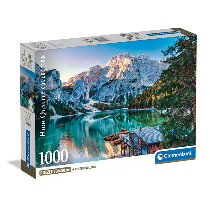 Emerald Lake Braies - 1000 stukjes