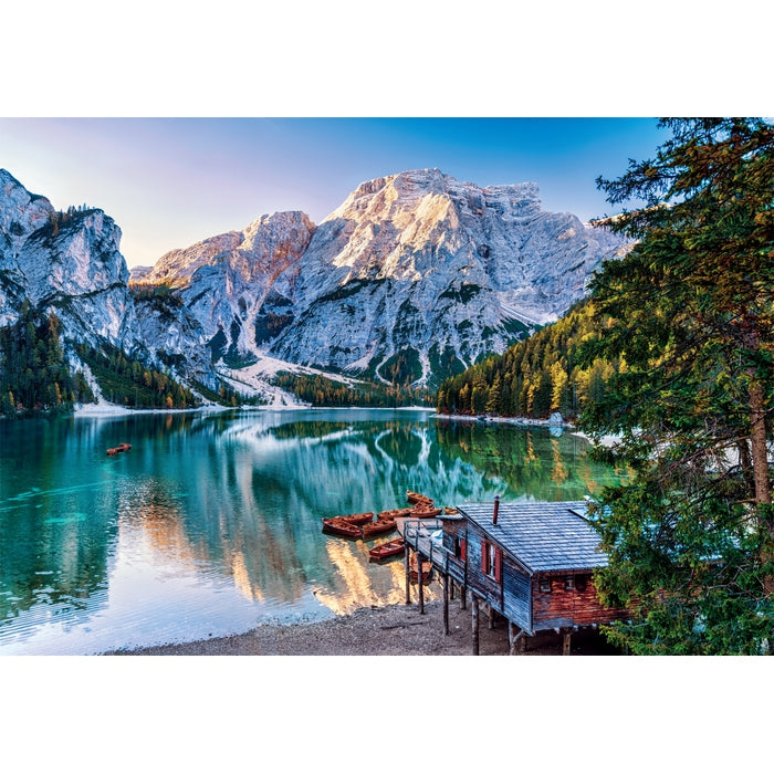 Emerald Lake Braies - 1000 stukjes