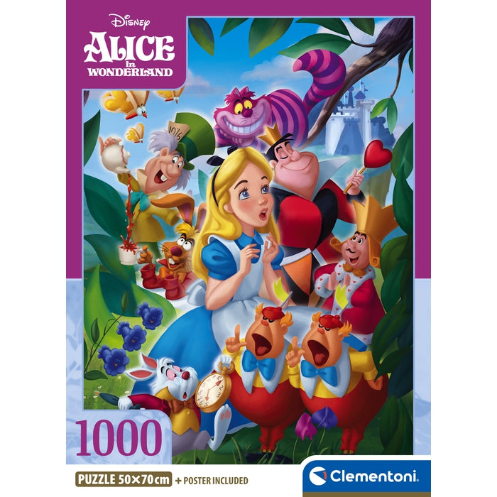 Disney Alice In Wonderland - 1000 stukjes