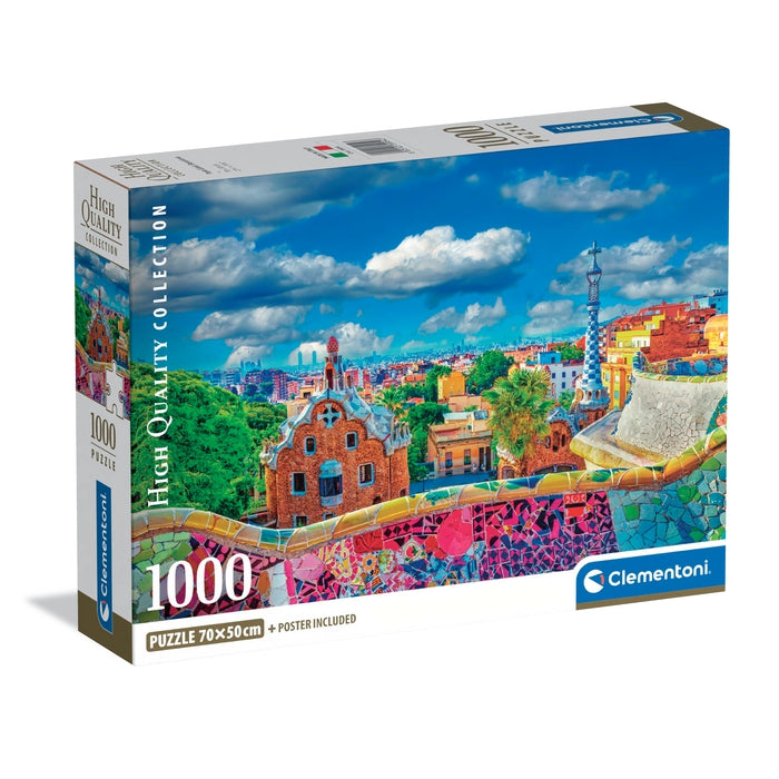 Park Güell, Barcelona - 1000 stukjes