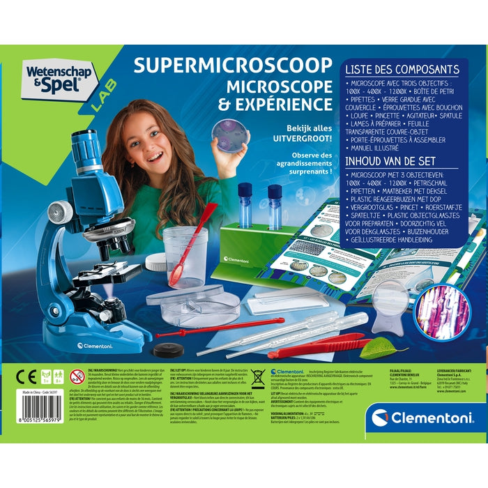 MICROSCOPIO SUPER (NL+FR)