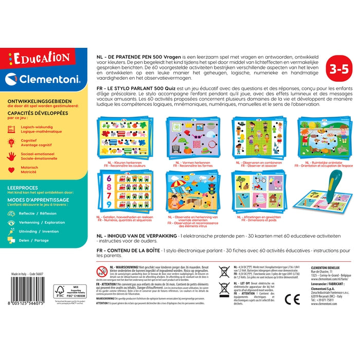 PRATENDE PEN MET 500 BASISQUIZZEN