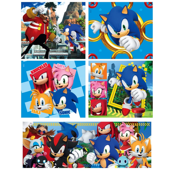 Sonic - 1x60 + 2x48 + 4x30 + 3x18 stukjes