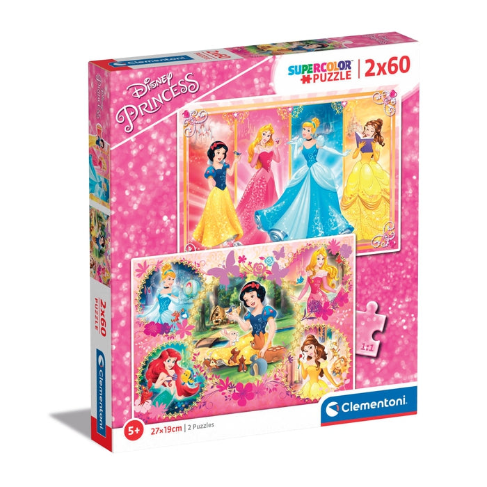 Disney Princess - 2x60 stukjes