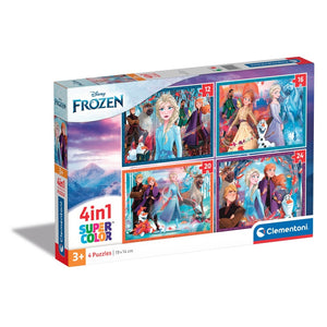 Disney Frozen - 1x12 + 1x16 + 1x20 + 1x24 stukjes