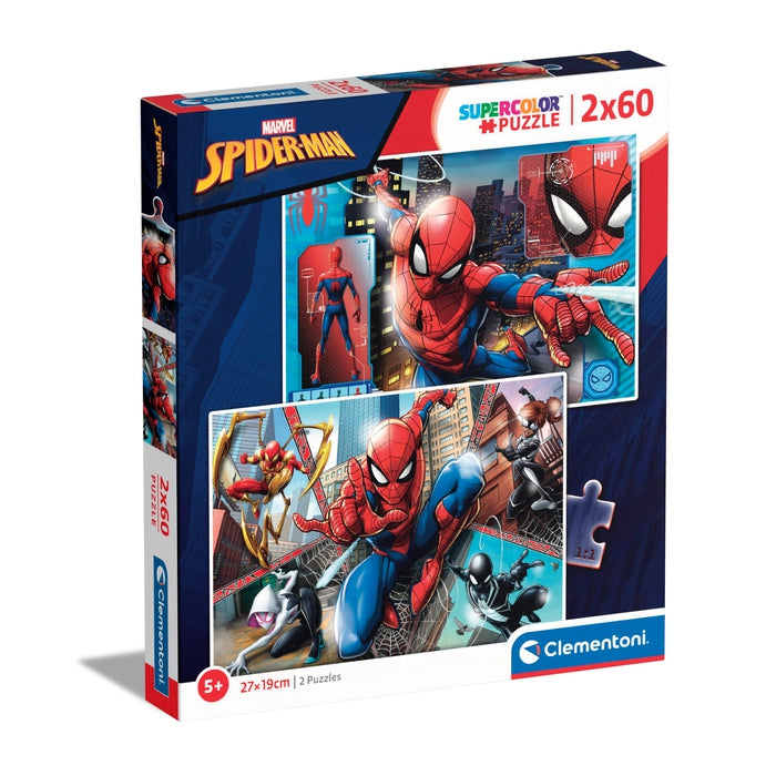 Marvel Spider-Man - 2x60 stukjes