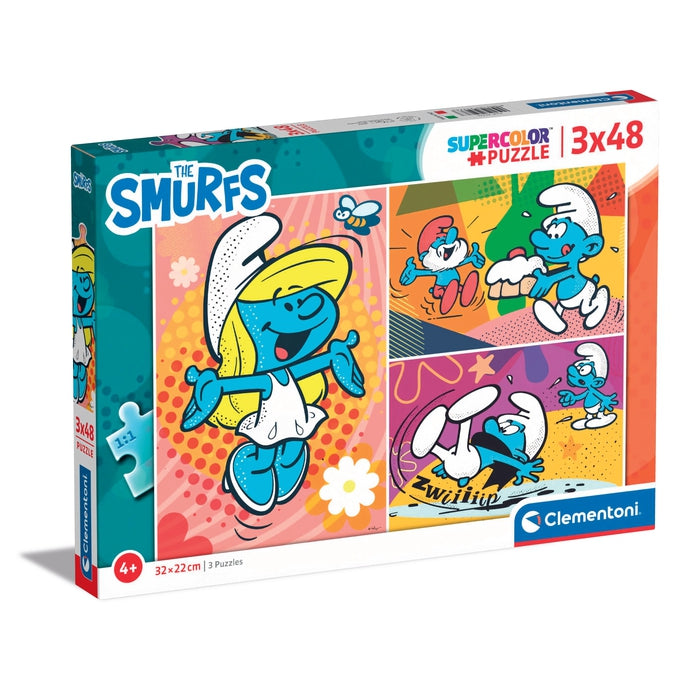 The Smurfs - 3x48 stukjes