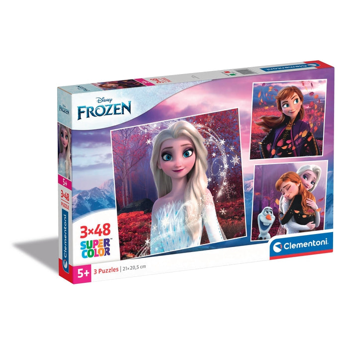 Disney Frozen - 3x48 stukjes