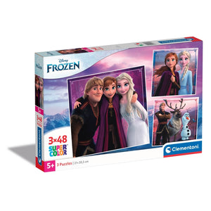 Disney Frozen - 3x48 stukjes