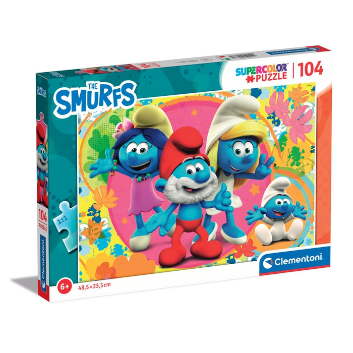 The Smurfs - 104 stukjes