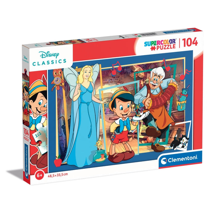 Disney Classics Pinocchio - 104 stukjes