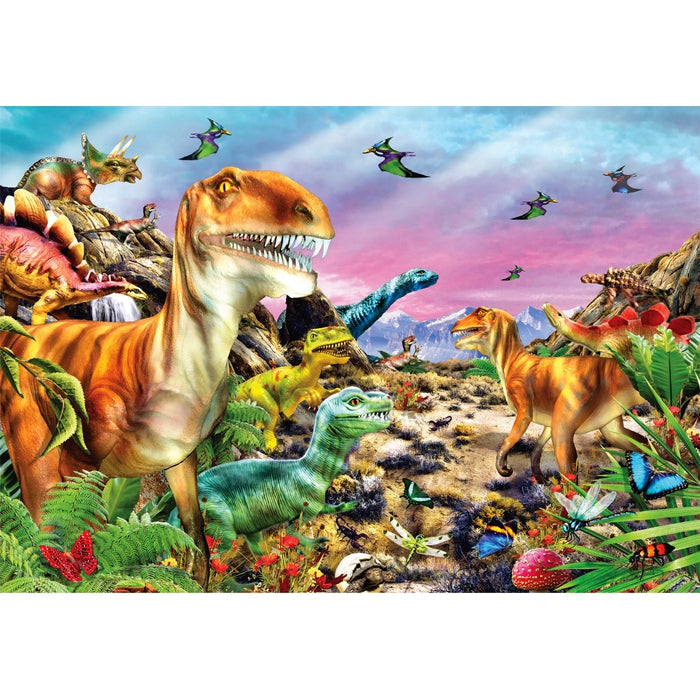 Land Of Dinosaurs - 104 stukjes