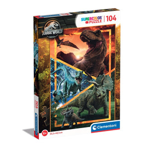 Jurassic World - 104 stukjes