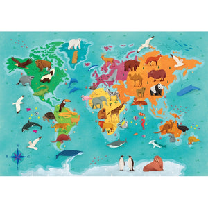 Animals in the world - 250 stukjes