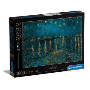 Van Gogh - Notte stellata sul Rodano - 1000 stukjes