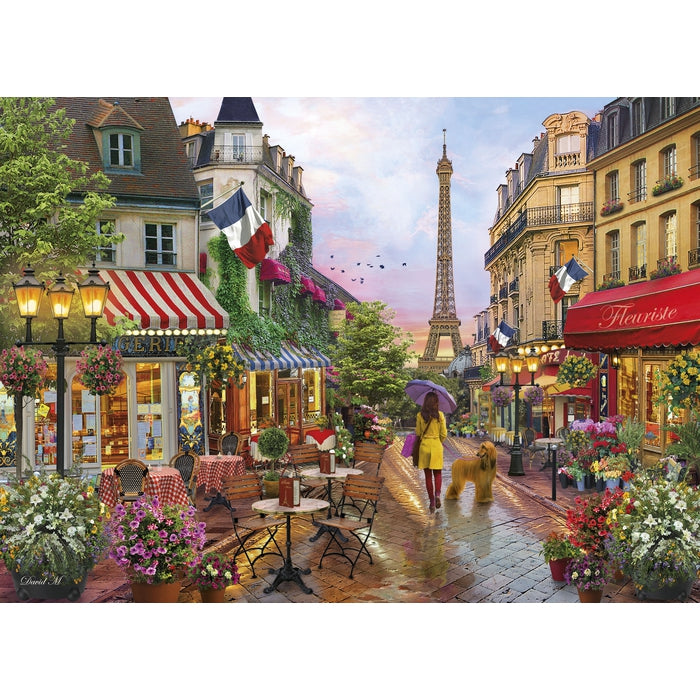 Flowers in Paris - 1000 stukjes