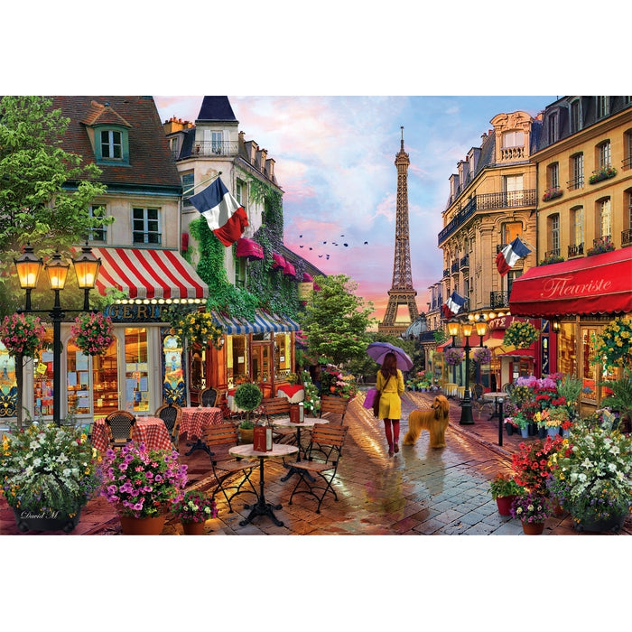 Flowers In Paris - 1000 stukjes