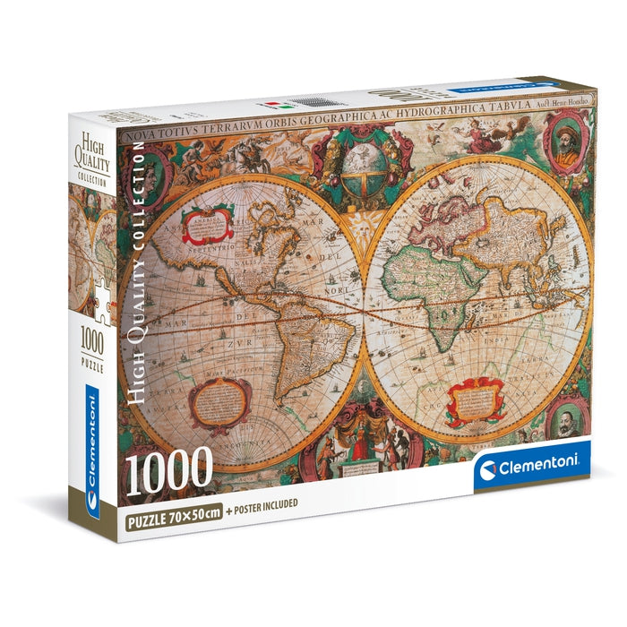 Old Map - 1000 stukjes